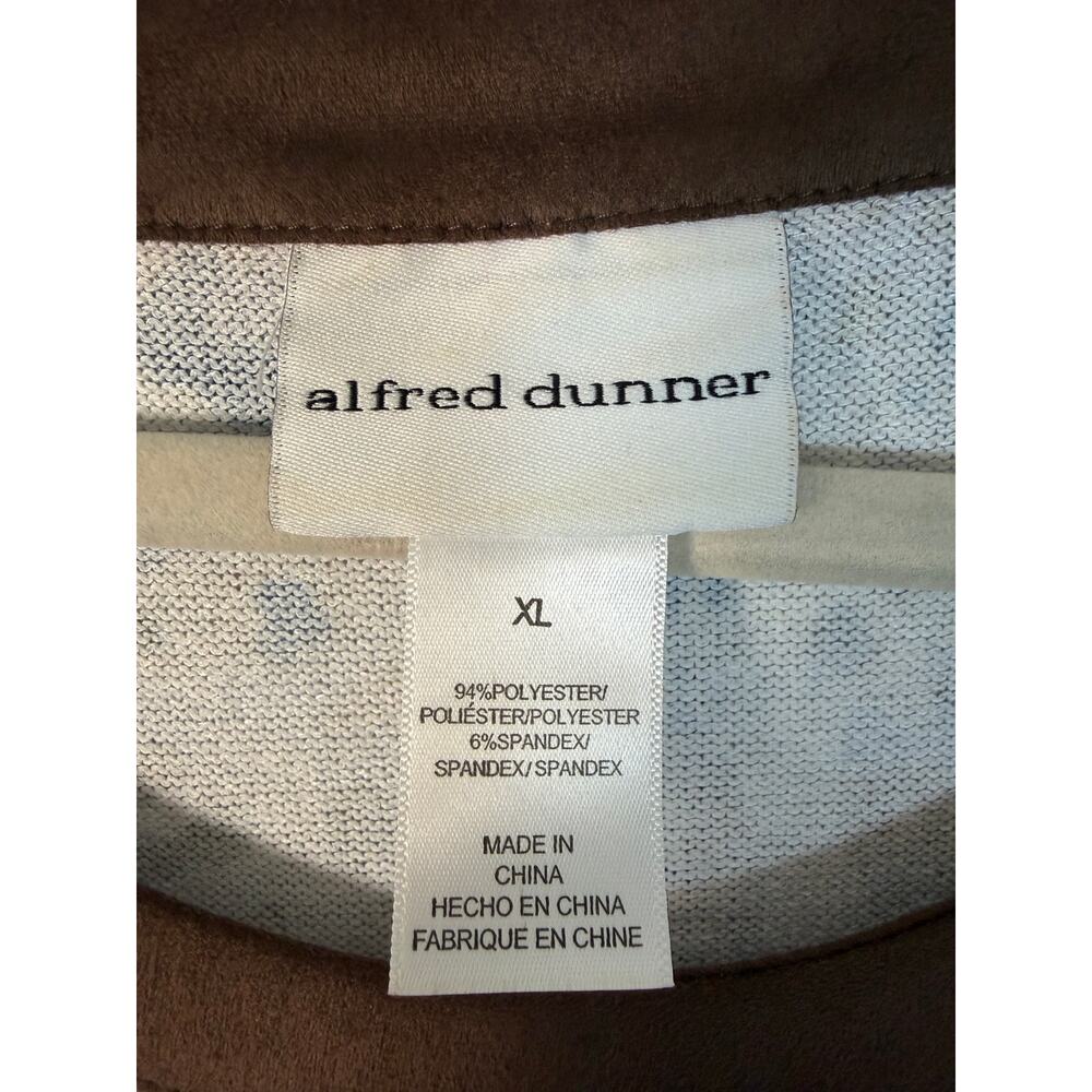 Alfred Dunner womens sweater animal print soft feminine colorful lightweight - Picture 6 of 10